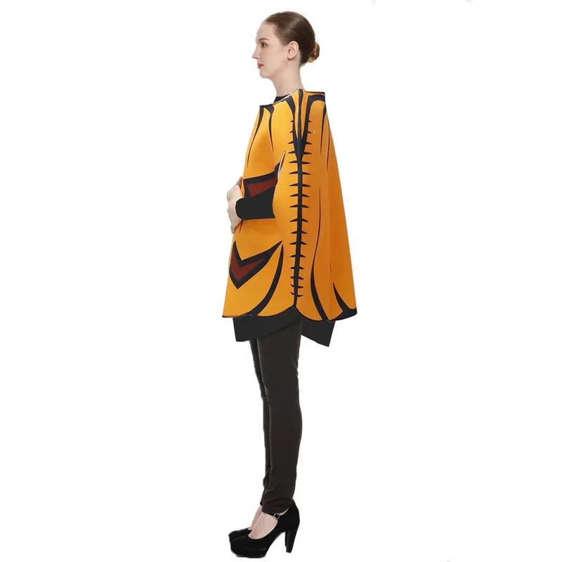 كرنفال نخب زي اليقطين تأثيري ازياء متعة مهرجان ازياء الحرم الجامعي الحدث أداء حللا مركب الإسفنج البدلة