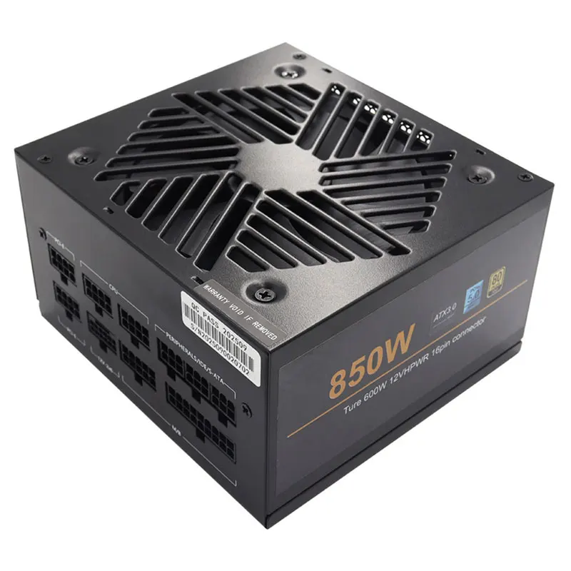 850w 1000w 1200W Gold Pcie 5.0 Psu 80+ Gold ATX3.0 Pcie5.0 ATX Switching Power Supply Gaming PSU for Computer