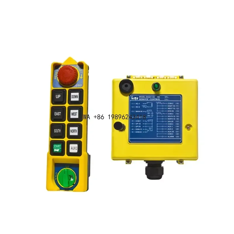 Wmwmnu for Wireless Radio Crane Remote Control Switches Hoist Overhead Bridge Crane Controller Factory Direct 2026 Top Design