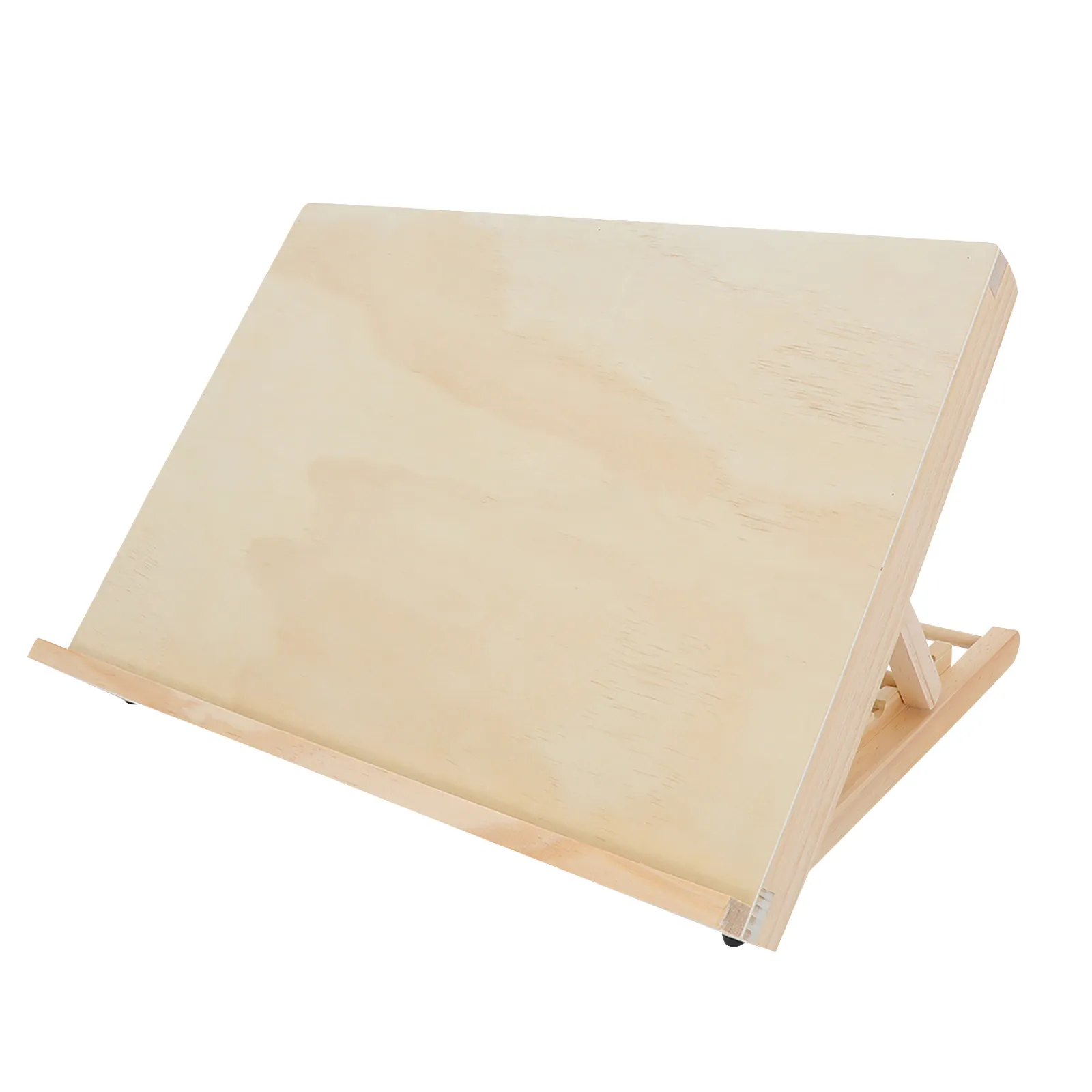 Portable Folding Artist Easel Adjustable Height Desktop Wood Tabletop Easel Stand for Painting Drawing Presentations Art Display