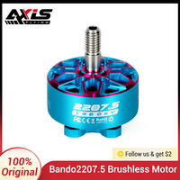 AxisFlying 2207.5 1860KV 1960KV Brushless Motor 6S Lipo For 5inch FPV Drone Freestyle Bando