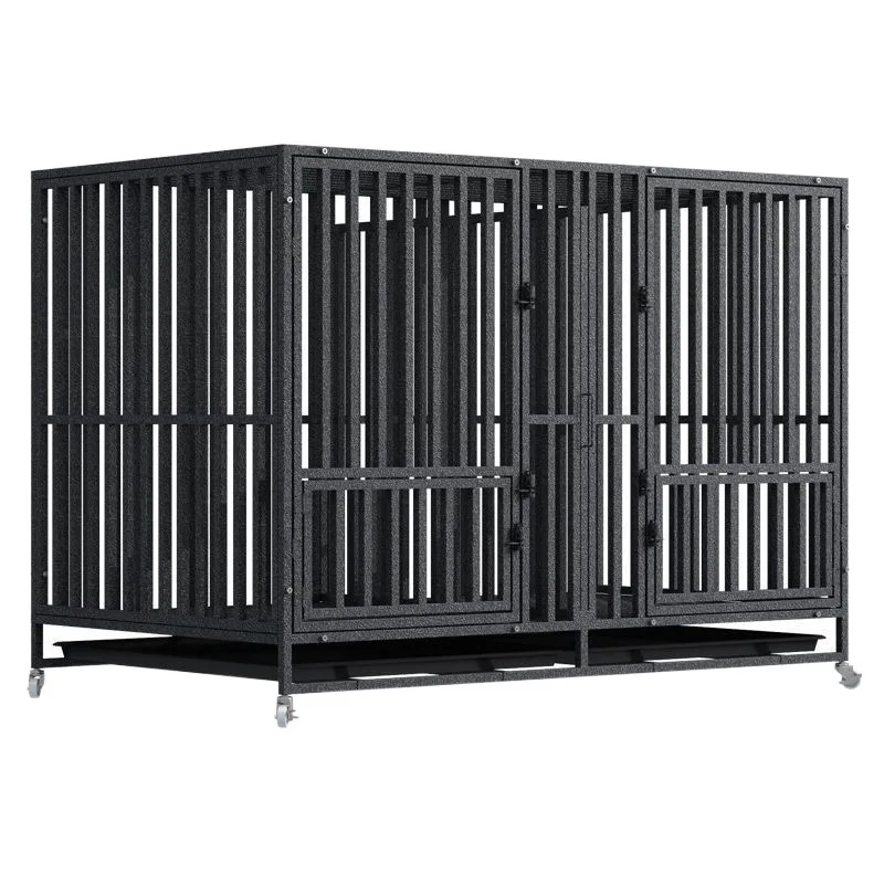 

Medium and large kennel, full tube, with partition, bold reinforcement