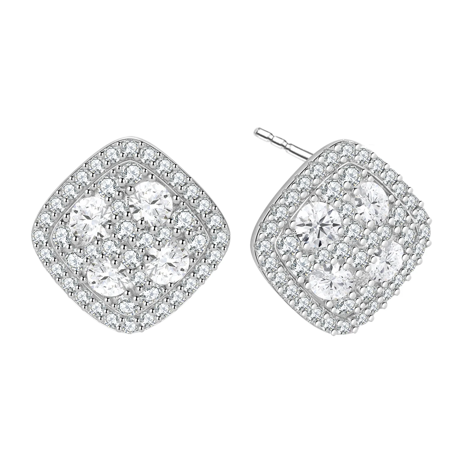 Xingyue fashion jewelry 925 silver wiyh moissanite wholesale  earrings for women