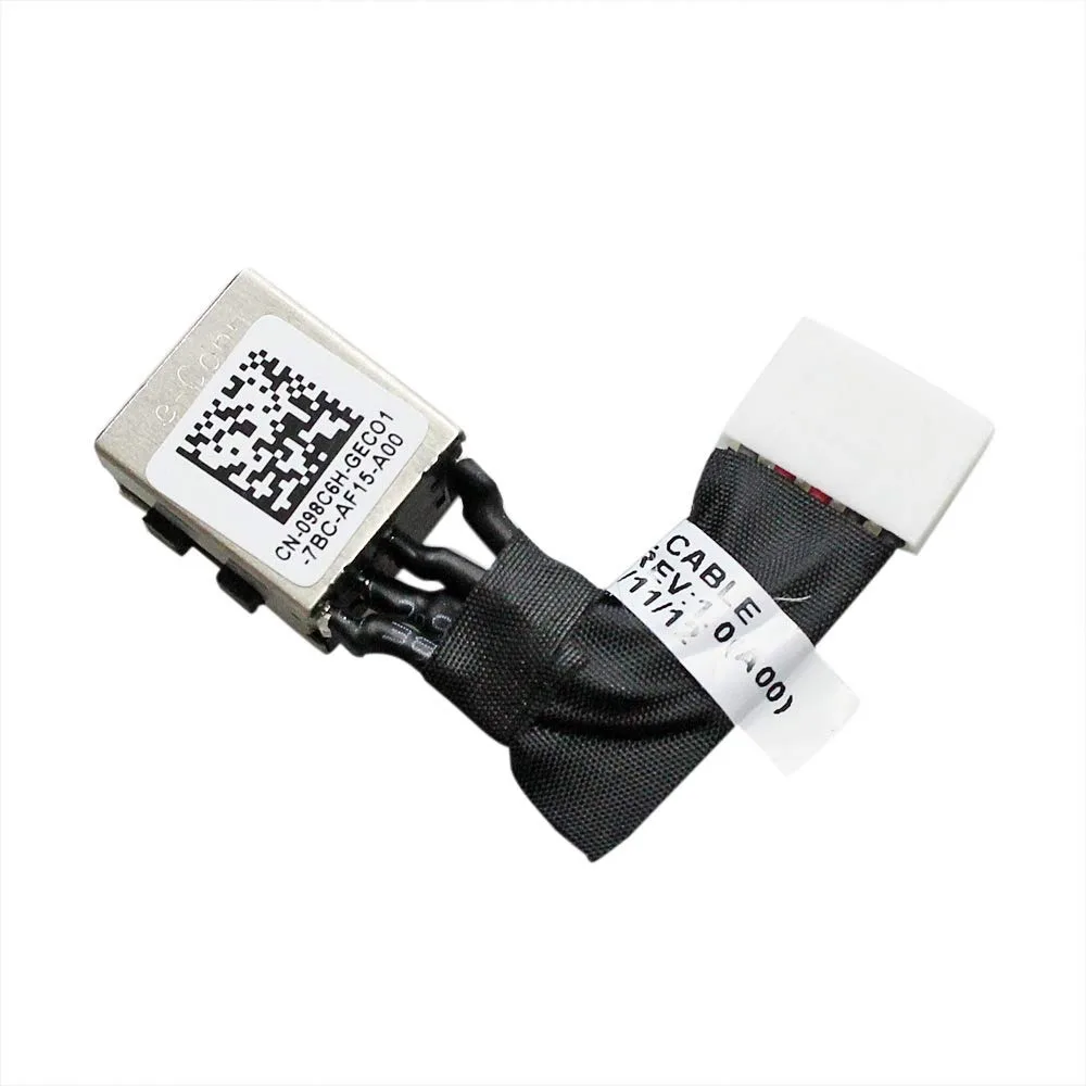 DC Power Jack Cable Harness Plug Socket for Dell Latitude 5580 E5580 5590 5591 /Precision M3520 3520 3530 CDM80 098C6H