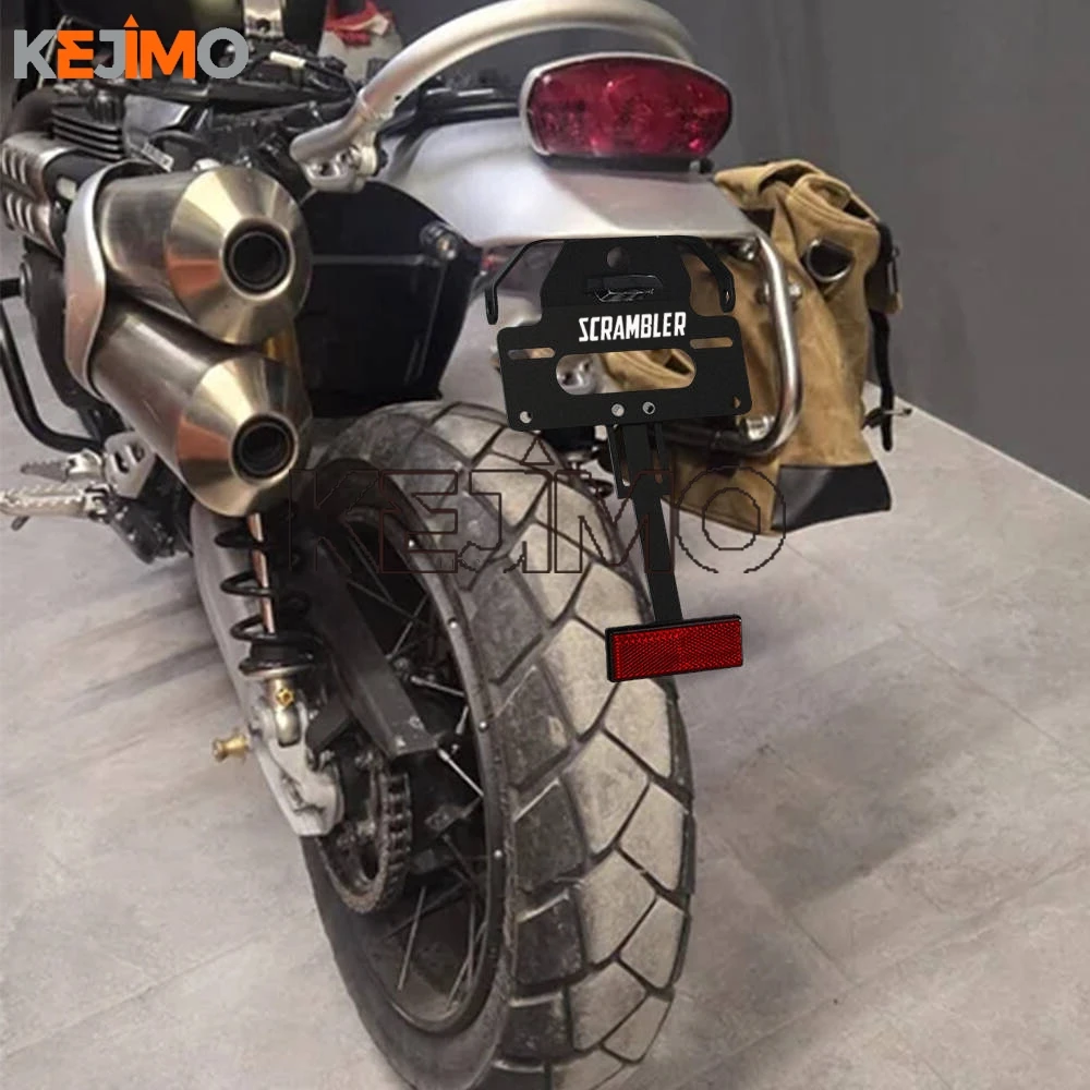 2025 Rear Tail Tidy Fender Eliminator Kit FOR Scrambler 1200 XE XC X 2019 2020 2021 2022 2023 2024 License Plate Holder Bracket