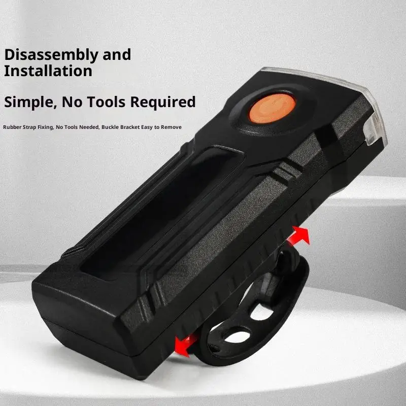 

Safety Warning Taillight Front Rear Bicycle Lamp LED Highlight Rechargeable Bike Light Mini Night Riding Taillight Bicycle Light
