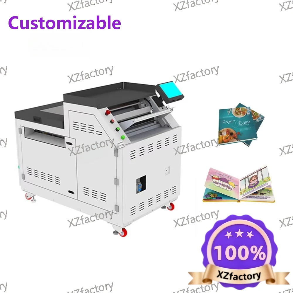 Customizable Automatic LayFlat Binder Digital All in One Photobook Lay Flat Binding Wedding Baby Photo Book Maker Album Making M