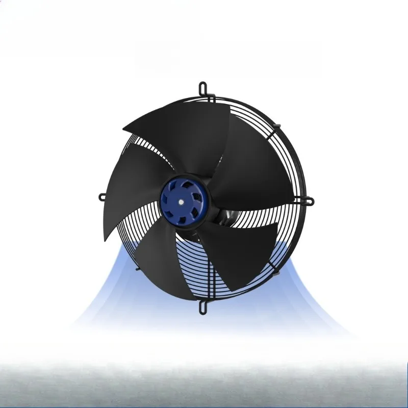 450mm low-noise operation, ventilation and deodorization, carbon steel anti-cover mesh, axial flow fan