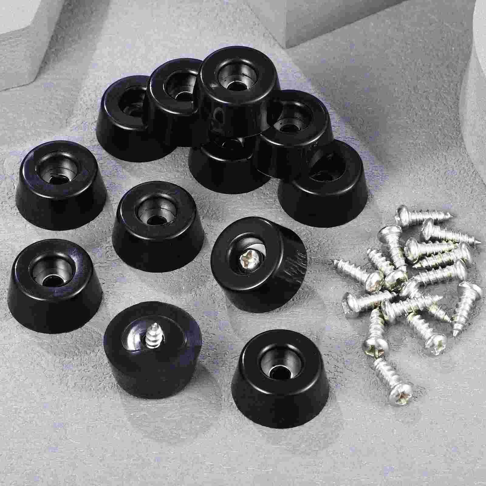 Rubber Feet Bumper Bumpers for Cutting Board Shock Absorption Furniture Fastener with Screw Non Slip