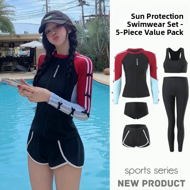 costume-da-immersione-sportivo-da-donna-a-maniche-lunghe-costume-separato-stile-spiaggia-per-nuoto-e-immersioni-in-nylon-per-attivita-all'aperto