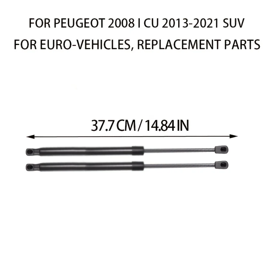 2 قطعة الباب الخلفي التمهيد الدعامات الغاز لبيجو 2008 I CU 2013-2021 SUV 9678317180