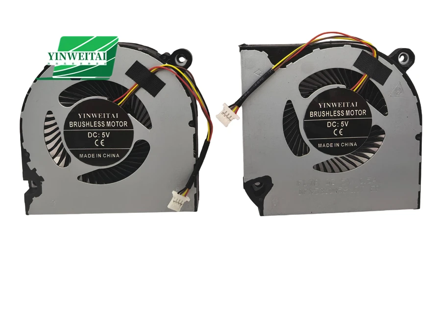 5V GPU CPU Cooling Fan For Acer Nitro 5 AN515-43 AN515-54 AN517-51 Nitro 7 AN715-51 N18C3 Aspire A715-74G A715-75G -55XU N19C5