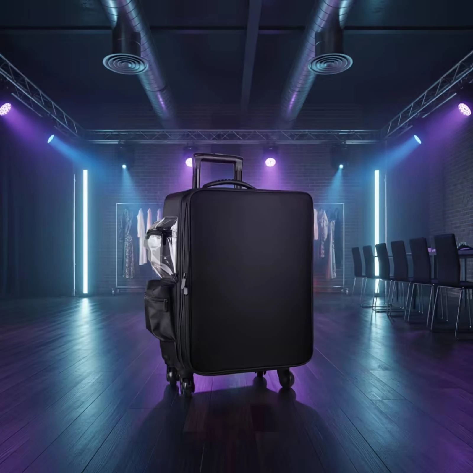 makeup-case-with-rotating-wheels-multi-compartment-sminkkoffert-med-hjul-sminkvaska-på-hjul-rullande-rolling-makeup-case-resor