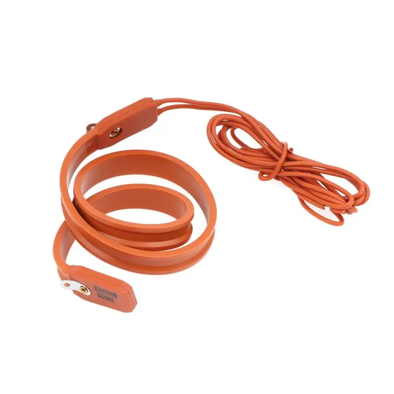 Cost-effective Silicon Heater Strip 220V AC Durable Material 15mm Wide 370-920mm Length for Air Conditioner Replacement