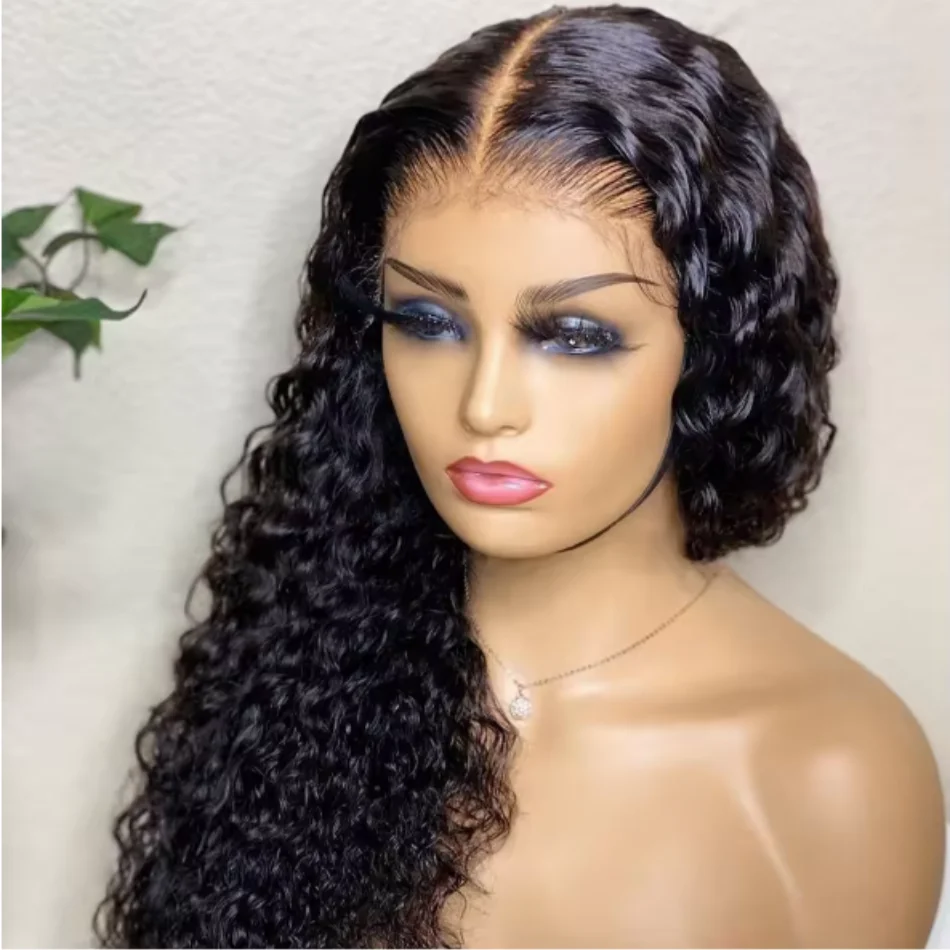

Kinky Curly Wig Glueless Wig 100% Vietnamese Human Hair Wig 13x4 Deep Wave HD Lace Frontal Wig 13x6 HD Lace Front Wigs For Women
