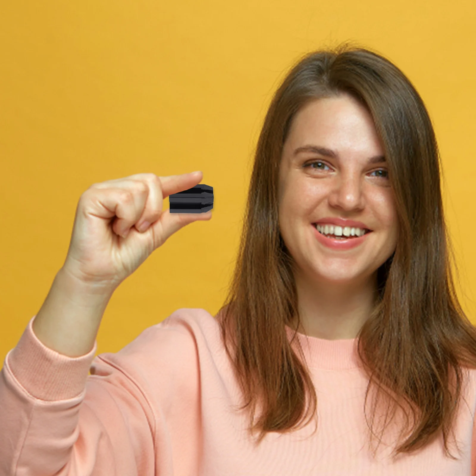 Taille-crayon en plastique noir, 3 pièces, fournitures de maquillage pour sourcils, outil de doublure léger, quatre Styles
