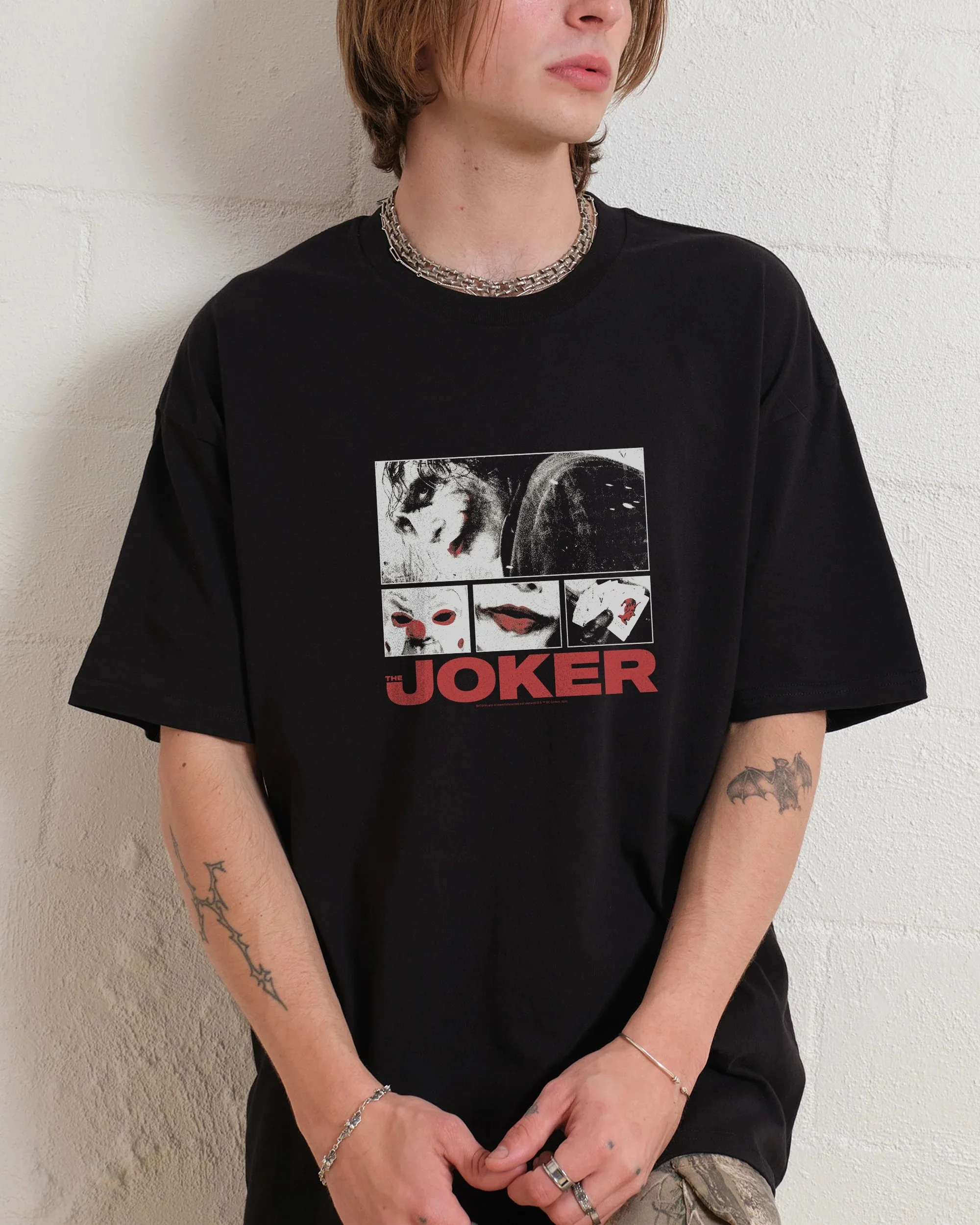 

Iconic Movie Joker Classic Collage Cotton T Shirt Graphic for Trendy Outfits and Edgy Enthusiasts Halloween Tee All Saints' Day