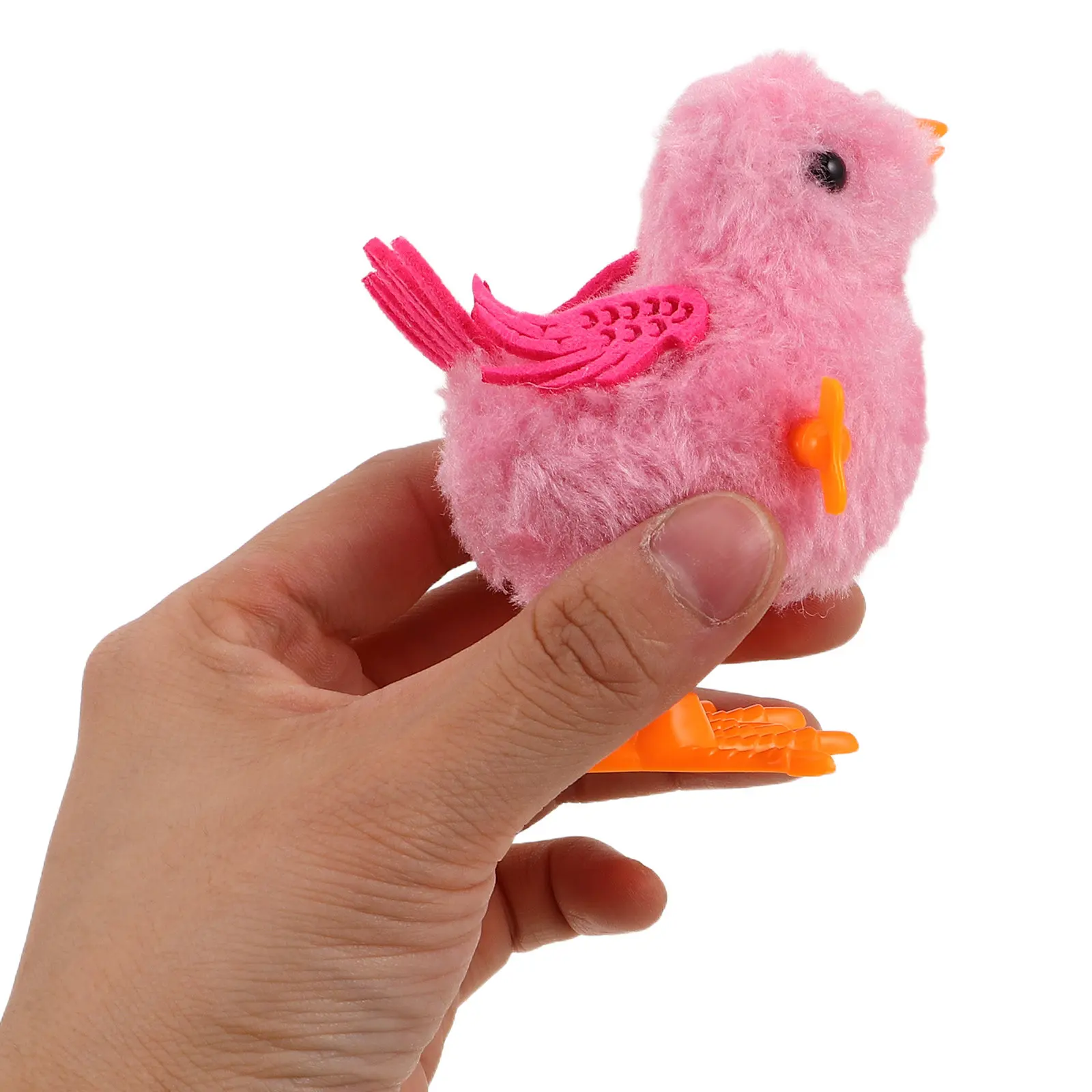 

5Pcs Windup Chicken Cute Jumping Chicks for Party Favors Classroom Prizes Goodie Bags Interactive Clockwork Walking Kids Play