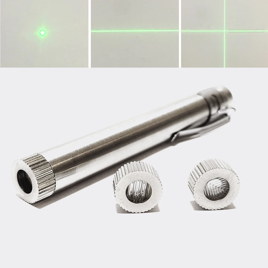 المحمولة 532nm 100mW نقطة خط الصليب الأخضر عدسة قابلة للتركيز وحدة الليزر لتحديد المواقع #1