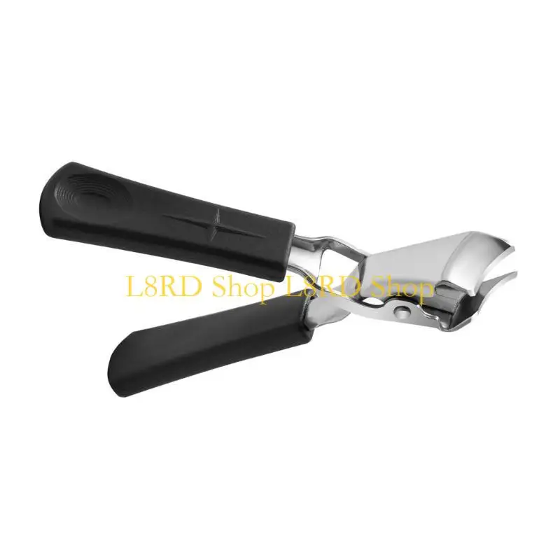 L8RD Slanted Curved Toenail Trimmer for Thick Nails with Comfortable Grip and Rust Resistant Stainless Steel Pedicure
