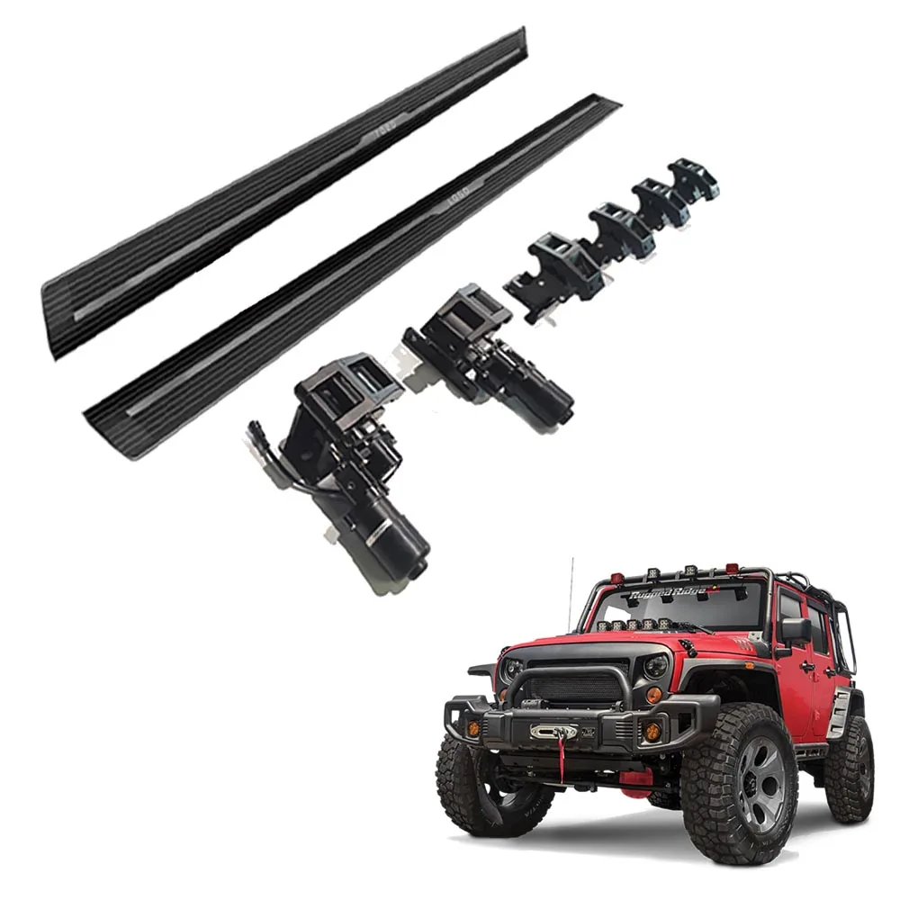 

JEEP Wrangler Manufacturing Factory Power Running Boards Auto Power Side Steps for 2018 JEEP Wrangler