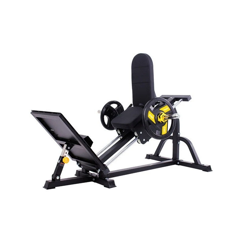 

45 Degree Leg Press Hack Squat Machine Gym Equipment Plate Loaded Compact Leg Sled Leg Trainer
