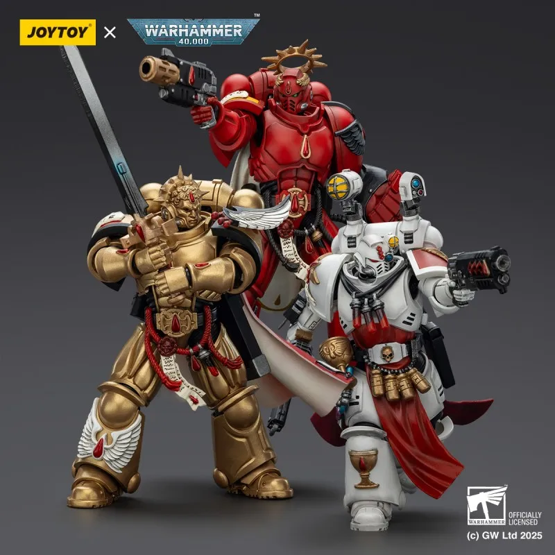 【منتج جديد】JOYTOY Dark Source Warhammer 40K Blood Angels Sanguinary Priest Captain 1/18 تمثال جندي لعبة هدية ما قبل البيع