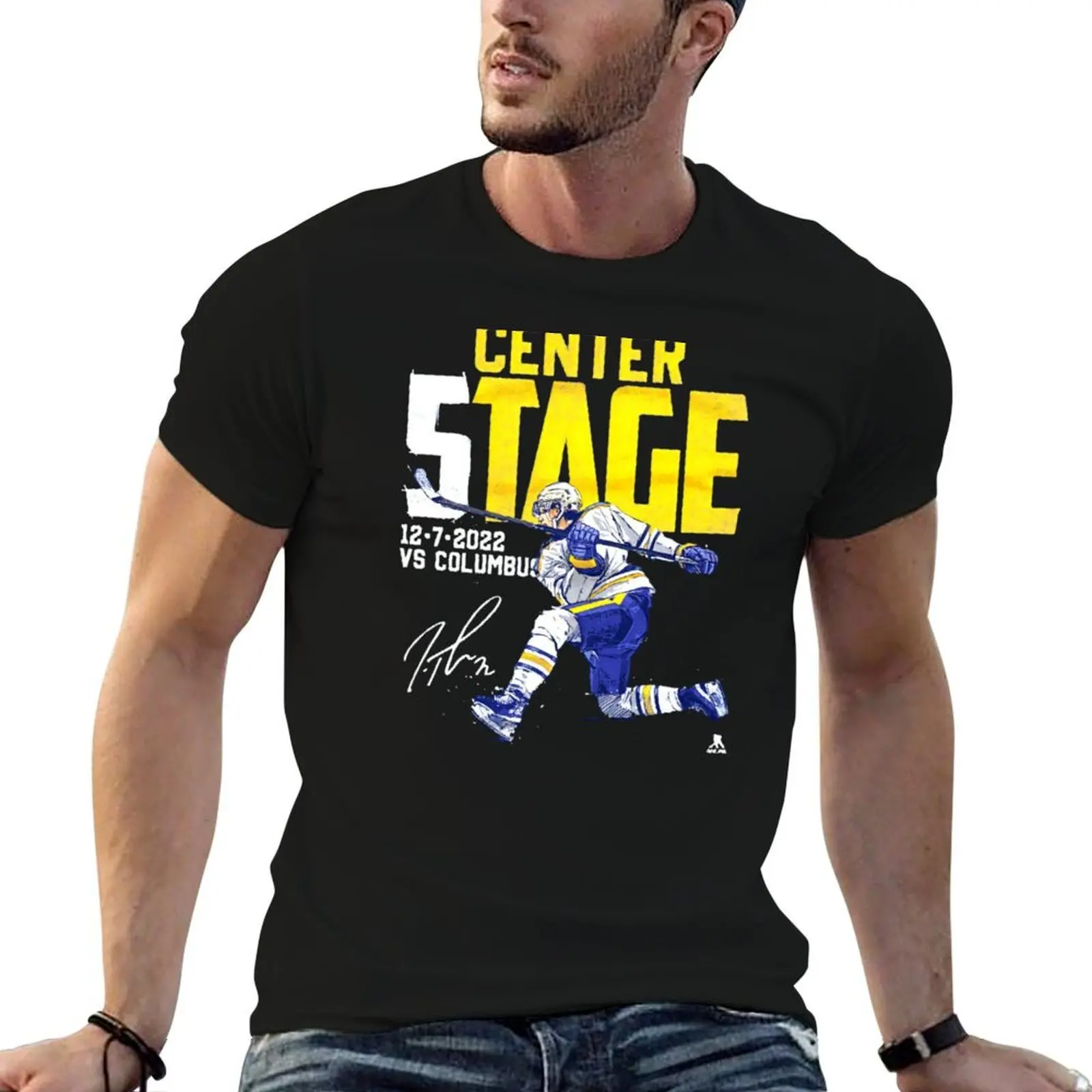 Tage Thompson T-Shirt funny gifts designer shirts mens t shirts top quality