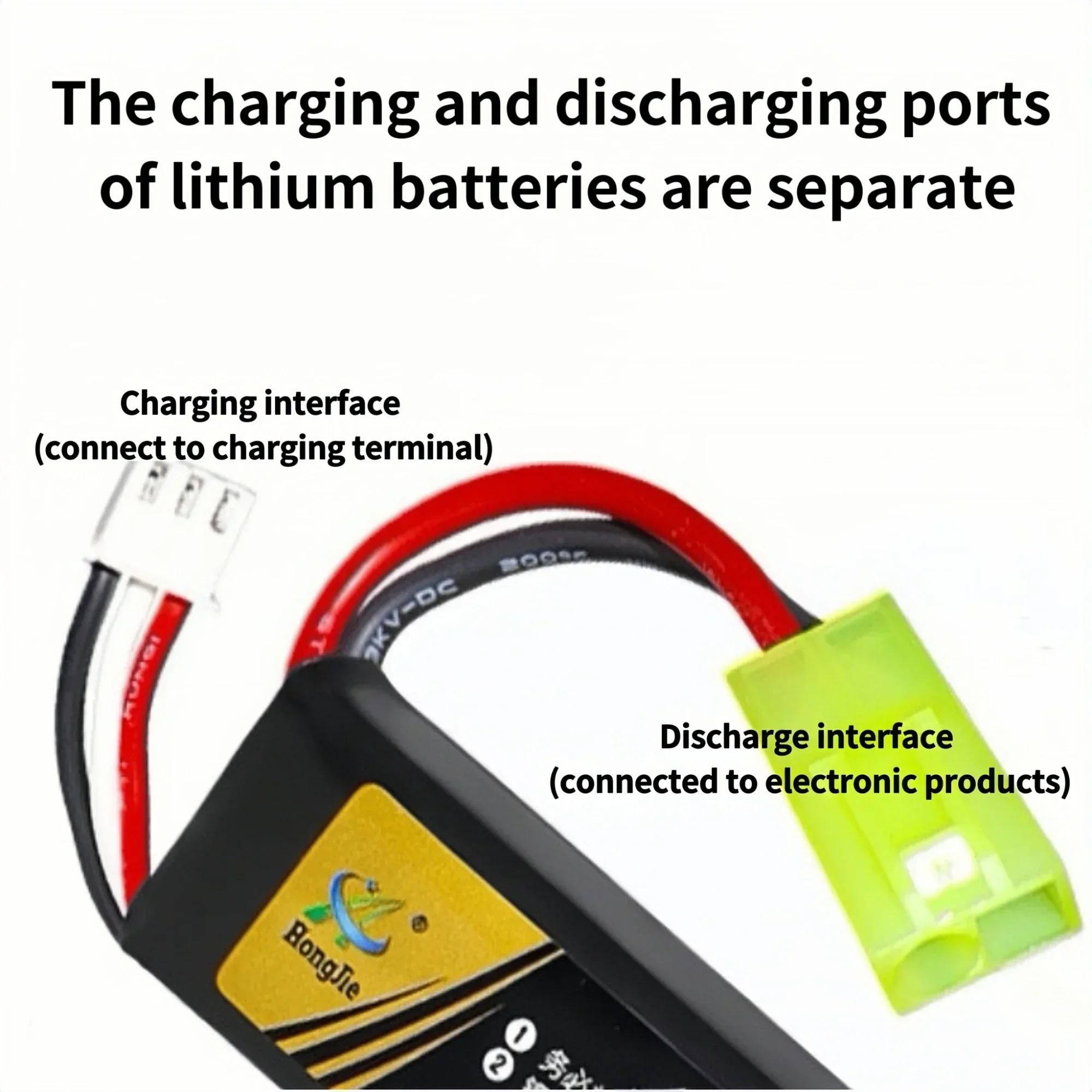 1PCS Lipo Batteria per Pistola Ad Acqua Airsoft 5020120 11.1V 2800mAh Cavo USB per Pistola Morbida proiettile Piccoli droni dispositivi di bellezza elettrici