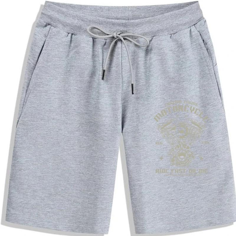 

Шорты мужские с буквенным принтом, мужские байкерские Короткие штаны с рокером, мотоциклом, двигателем, 2019