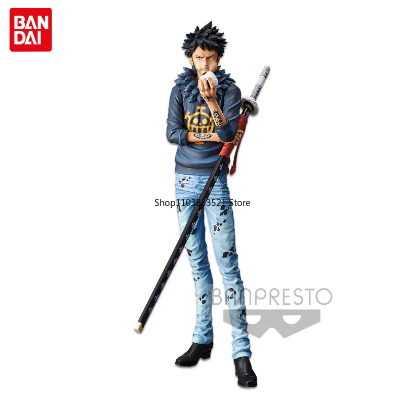 

Bandai Original Anime ONE PIECE Grandista Gros Trafalgar D. Water Law Action Figures Model Desktop Decorate Collections