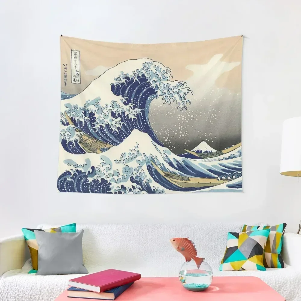 

The Great Wave off Kanagawa Tapestry Living Room Decoration Things To The Room Tapestry