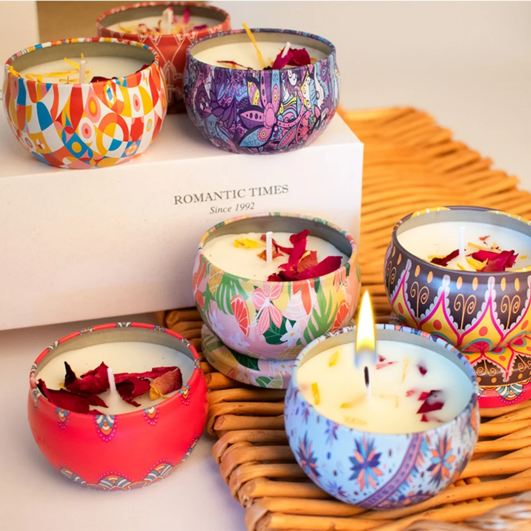 Rose-shaped candles,romantic atmosphere,decorations,scented candles,birthdays.Gifts for home use,with a delightful fragrance