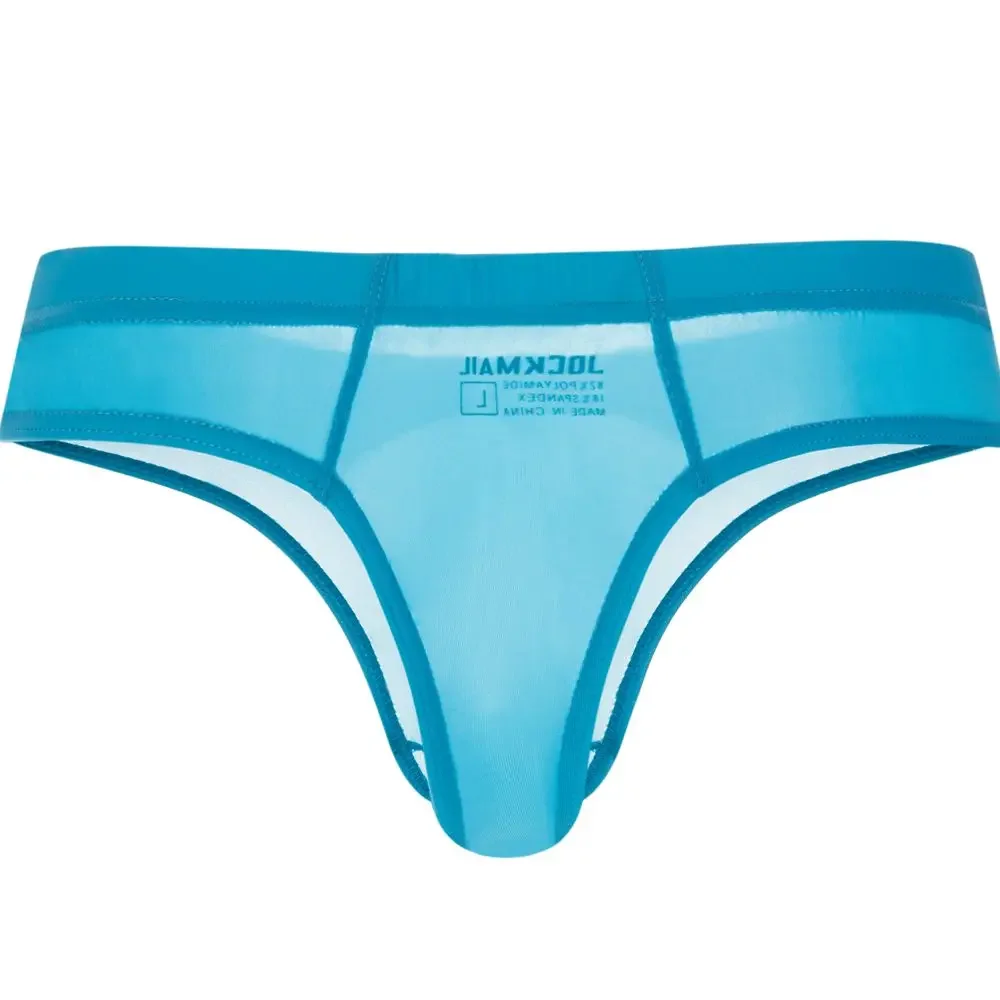 JOCKMAIL-Roupa Interior Sexy Jockstrap Masculina, Biquíni com Corda G, Tanga Gay, Cuecas Masculinas, Homem Deslizante