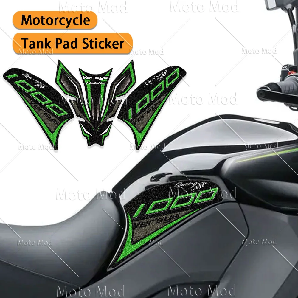 

3 м противоскользящие наклейки на топливный бак мотоцикла, матовые наклейки, комплект защитных аксессуаров для VERSYS 1000 versys 1000