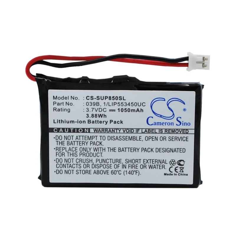 

Li-ion GPS Navigator Battery for MicroTracker SureshotGPS | 3.7V, 1050mAh | Compatible with SMS, GPRS, 8800, 8850, 1110-1