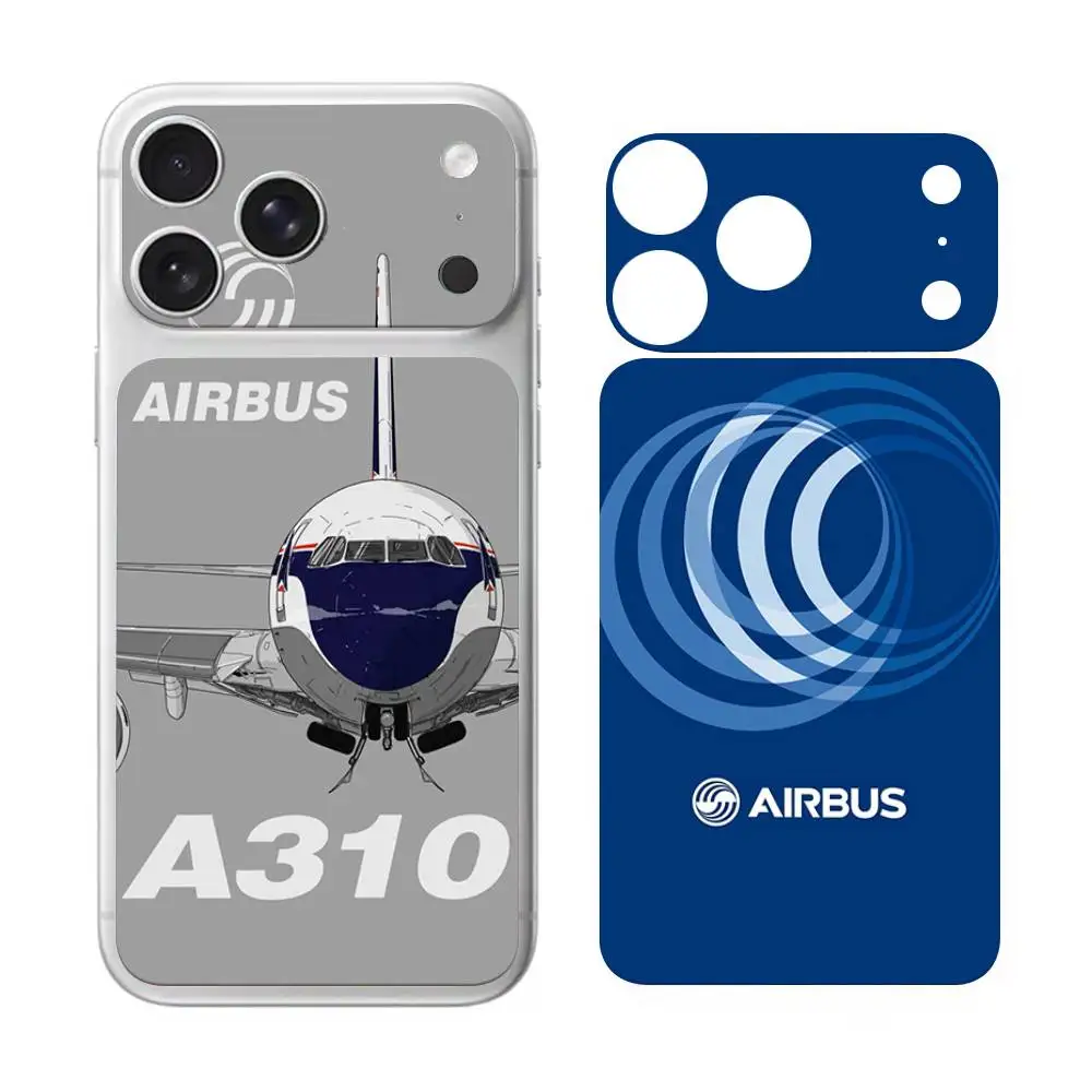A-Airbus Logo For IPhone 17 Pro 17 Pro Max Back Skin Sticker Protective Decal Wrap