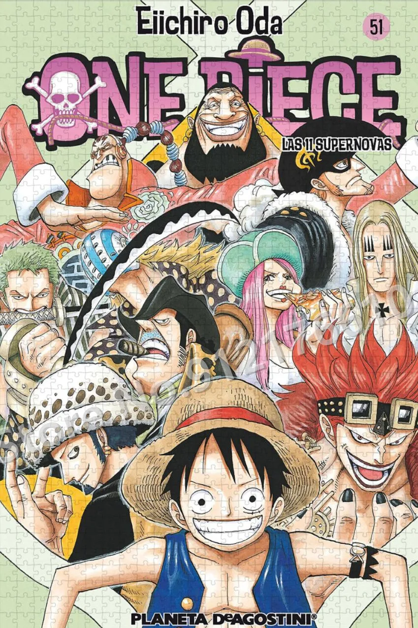 Rompecabezas de una pieza con personaje de Anime japonés, rompecabezas de Luffy, juguete de descompresión para adultos, juego intelectual para niños, regalos hechos a mano