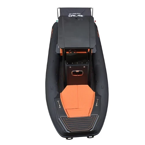 التصميم الحديث الإنقاذ نفخ يخت قارب صغير RIB Ntral وحدة التحكم نظام التوجيه Yachtrigid قارب قابل للنفخ للبيع #4