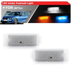 BMW 1 시리즈 해치백 F20 2011-2019 F21 2012-2019 OEM 교체용 LED 언더 대시 코트시 풋웰 앰비언트 라이트