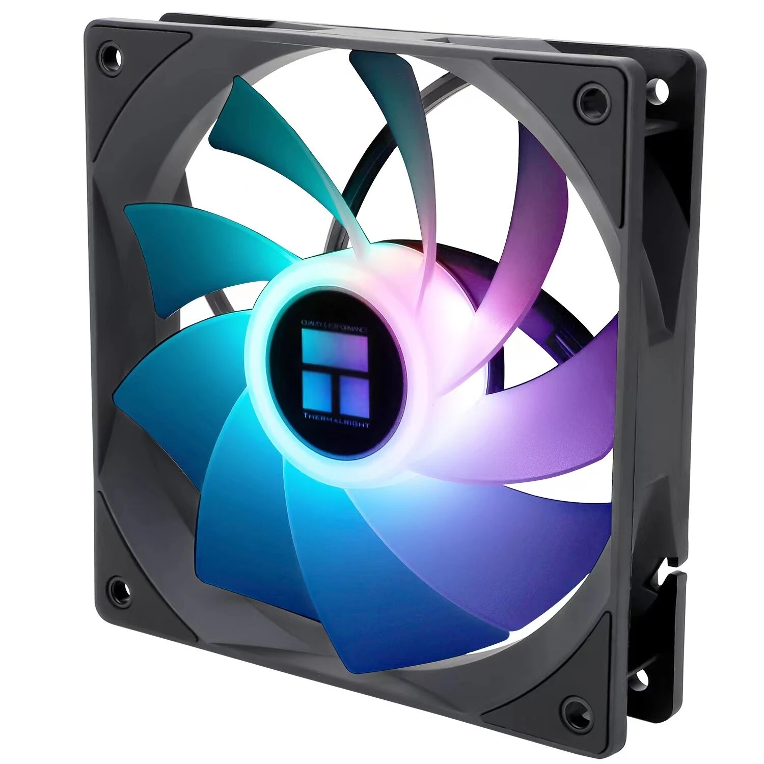 Thermalright TL-C12RB-S C12RW-S V2 12cm Reverse Case Fan PWM 4Pin 5V 3Pin ARGB S-FDB Silent Computer Case Cooling Fan view 2