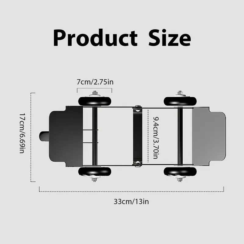 Motorcycle Moving Trailer Motorbike Manual Mover Trailer bike Carrier Device Car Wheel Dolly Foldable Car Roadside Assistance