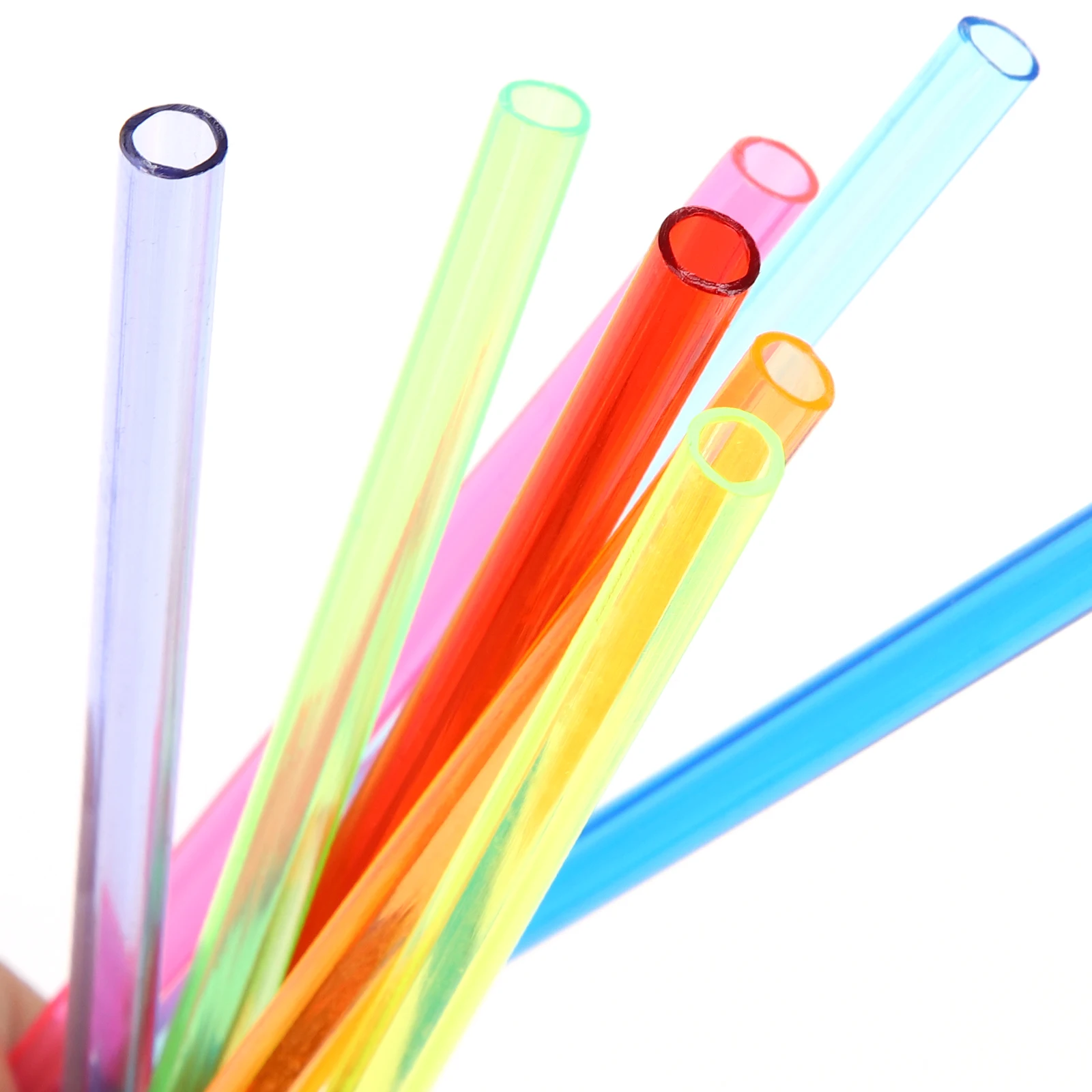 

10pcs Reusable Plastic Straws Butterfly Attachments Kids Drinking Party Decorations Bachelorette Tumblers Straw