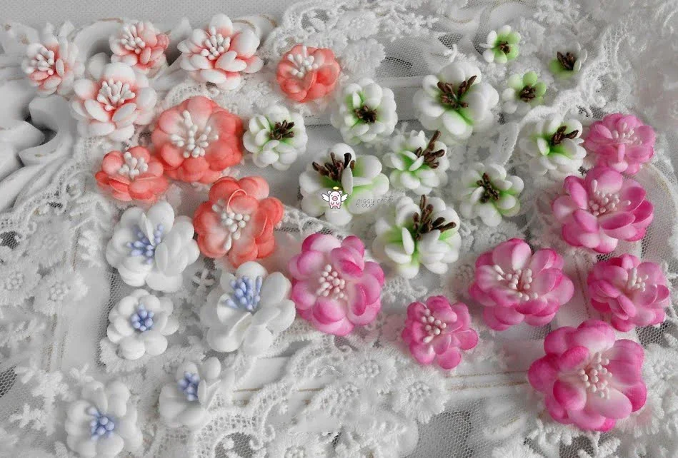 

Piggy Craft metal cutting dies cut die mold 2019 New 5Pcs flowers Scrapbook paper craft knife mould blade punch stencils dies