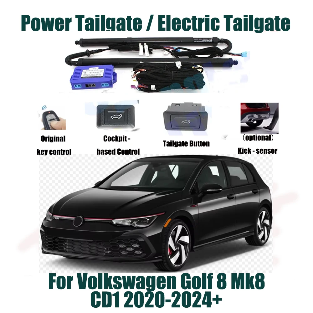 For Volkswagen VW Golf 8 Mk8 CD1 2020-2024+ Car Automatic Lifting kit Opening Trunk Intelligent Electric Lift Tailgate