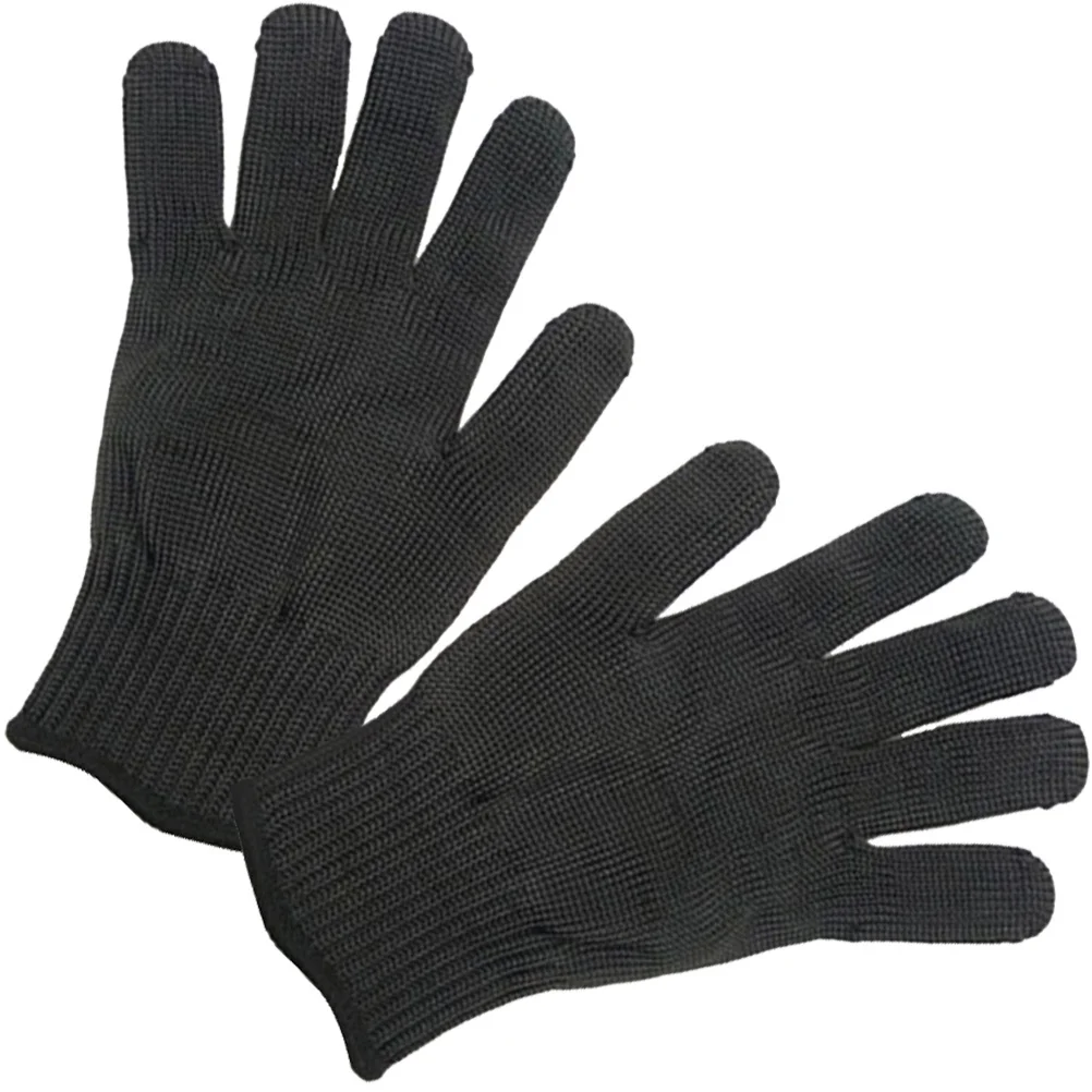 

Cut Resistant Gloves Level 5 Protection Black Perfect Kitchen Safety Anti Cutting Gloves for Cutting Slicing Carving