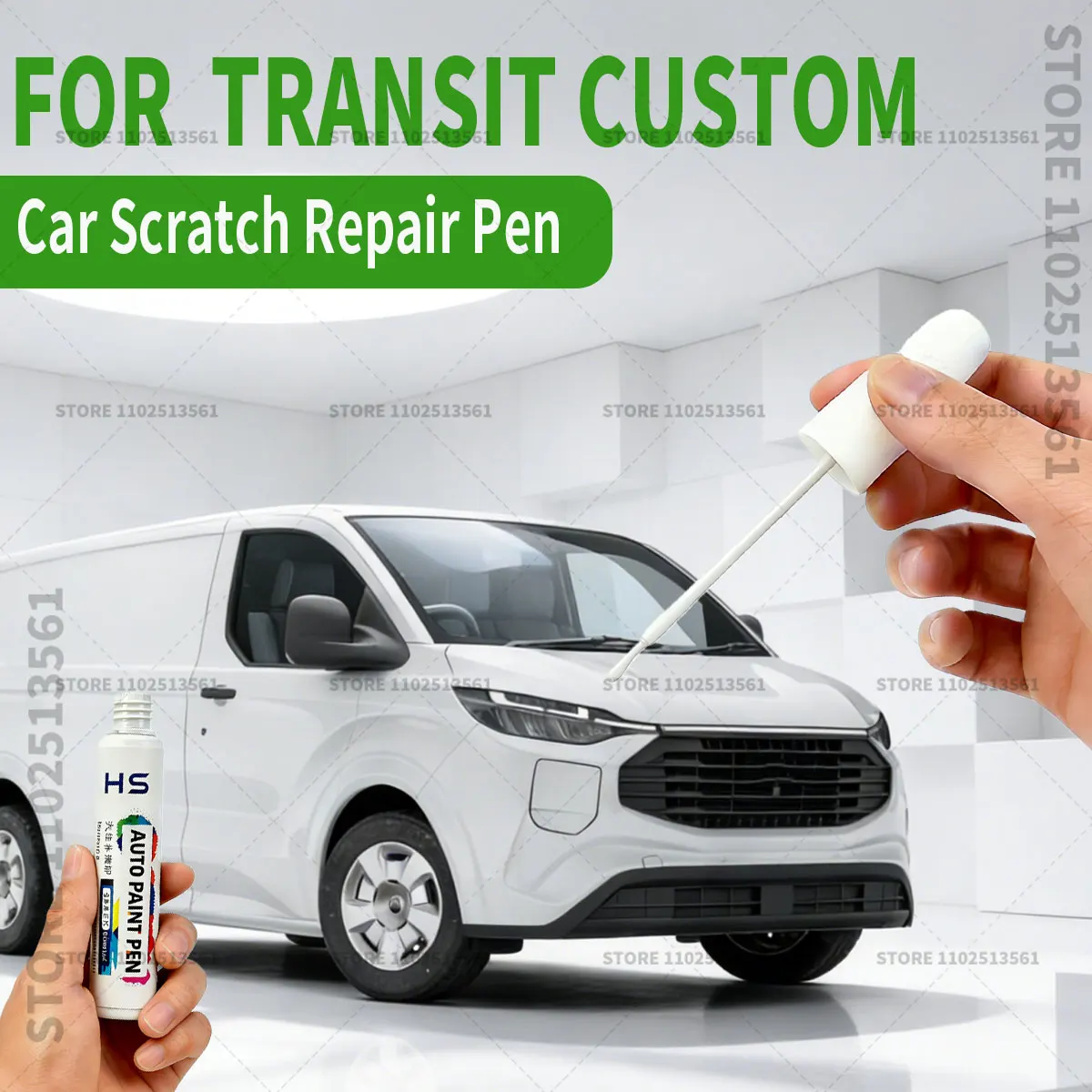 

Кисть для ремонта краски, средство для удаления царапин, аксессуары для самостоятельного ремонта автомобиля, для Ford Transit Custom, черный, серый, синий, белый, красный, серебристый