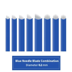 50pcs 12 14 16 18 21Pin U Shape Permanent Makeup Eyebrow Tattoo Needle Blade For 3D Embroidery Microblading Tattoo Pen Accessory