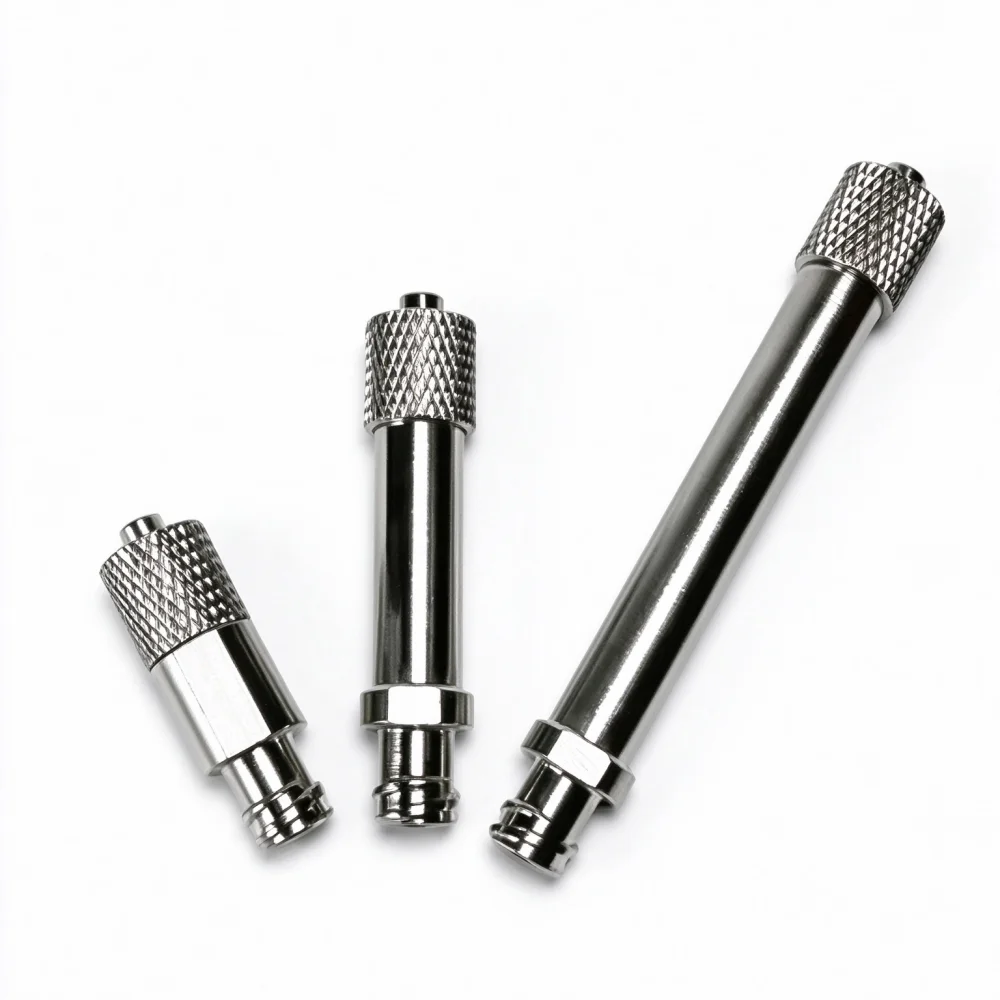 Nickel Plated Brass Syringe-to-Needle Adapter Luer Lock Threaded Connector for Dispensing Needle Glue Dispensing 10pcs