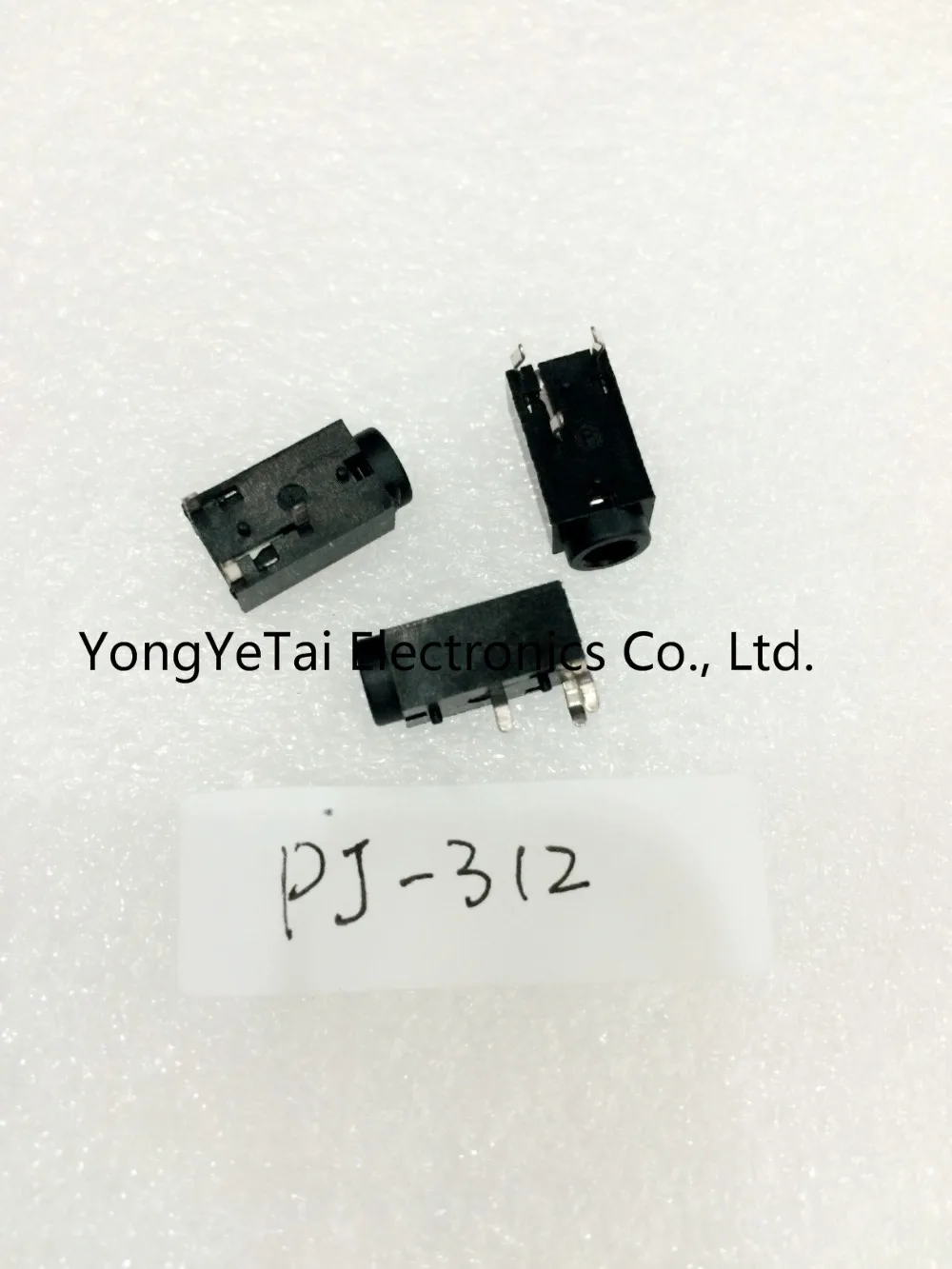 YYT 20PCS 3.5mm Headphone Jack 3-Pin Audio Jack PJ-312 for Electronics Manufacturing